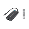 Conceptronic DONN14G stacja dokująca Przewodowa USB 3.2 Gen 1 (3.1 Gen 1) Type-C Szary