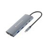 Conceptronic DONN06G stacja dokująca Przewodowa USB 3.2 Gen 1 (3.1 Gen 1) Type-C Szary
