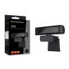 CONCEPTRONIC Kamera internetowa USB-A2.0 80° 1080P/30Hz FullHD + Mikrofon czarno-biały-23414065