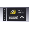 HATOR Skyfall 65 MAG ULTRA 8K klawiatura Gaming USB QWERTY US English Czarny, Biały-23414165