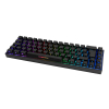Deltaco Gaming GAM-100-DE klawiatura USB + RF Wireless + Bluetooth QWERTZ Niemiecki Czarny