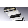 HATOR Skyfall Wireless 65 klawiatura Gaming USB + RF Wireless + Bluetooth QWERTY US English Czarny, Biały-23414438