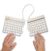 Klawiatura R-Go Tastatur Split Break US-Layout Bluetooth weiĂź-23414602