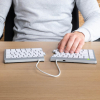 Klawiatura R-Go Tastatur Split Break US-Layout Bluetooth weiĂź-23414603