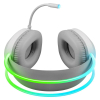 DEFENDER SŁUCHAWKI Z MIKROFONEM ECLIPSE RGB BIAŁE 62440-23416291