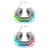 DEFENDER SŁUCHAWKI Z MIKROFONEM ECLIPSE RGB BIAŁE 62440-23416292