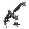Deltaco ARM-1300-B uchwyt do telewizorów 81,3 cm (32") Czarny