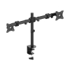 PureMounts PM-OFFICE-02 uchwyt / stojak do monitorów 68,6 cm (27") Biurko Czarny