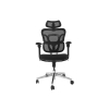 Equip Ergonomischer BĂĽrostuhl+Kopf/ArmstĂĽtzen+SFS schwarz lite Retail-23453219