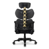 COUGAR Terminator Elite Gold Fotel dla gracza Obite siedzisko Czarny, Złoto-23453266