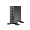 Shuttle NC40U7 komputer typu barebone 0.84L sized PC Czarny i7-1255U Intel SoC