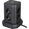 Brennenstuhl 1153560010 Wieża zasilająca Tower 8 gniazd 2xUSB-A 1xUSB-C PD 2m Schuko Czarna-23468042