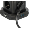 Brennenstuhl 1153560010 Wieża zasilająca Tower 8 gniazd 2xUSB-A 1xUSB-C PD 2m Schuko Czarna-23468044