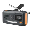 Extralink RADIO AWARYJNE BLUETOOTH SOLARNE Z KORBKA DYNAMO POWERBANK 4000MAH Z LATARKA SOS BT-4000 Przenośny Analogowe 