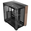 Antec C8 Curve Wood Full Tower Czarny, Przezroczysty, Drewno