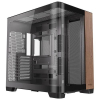 Antec C8 Curve Wood Full Tower Czarny, Przezroczysty, Drewno-23470522