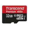 SD microSD Card 32GB Transcend SDHC UHS1 w/adapter