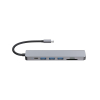 Equip 133494 stacja dokująca Przewodowa USB 3.2 Gen 1 (3.1 Gen 1) Type-C Srebrny-23474832