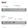 CLUB3D CSV-2563 stacja dokująca Thunderbolt 5 Srebrny-23475008