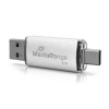MediaRange MR941-1 pamięć USB 1 TB USB Type-A / USB Type-C 3.2 Gen 1 (3.1 Gen 1) Srebrny-23475014