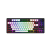 HATOR Skyfall 80 MAG ULTIMA 8K wireless klawiatura Gaming USB + RF Wireless + Bluetooth QWERTY US English Czarny, Biały