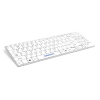 Man&Machine It's Cool Keyboard - medyczna, dezynfekowalna niskoprofilowa klawiatura (biała)