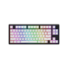 HATOR Skyfall Wireless 80 klawiatura Gaming USB + RF Wireless + Bluetooth QWERTY US English Czarny, Biały