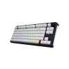 HATOR Skyfall Wireless 80 klawiatura Gaming USB + RF Wireless + Bluetooth QWERTY US English Czarny, Biały-23475376