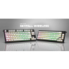 HATOR Skyfall Wireless 80 klawiatura Gaming USB + RF Wireless + Bluetooth QWERTY US English Czarny, Biały-23475380