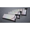 HATOR Skyfall Wireless 80 klawiatura Gaming USB + RF Wireless + Bluetooth QWERTY US English Czarny, Biały-23475381