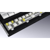 HATOR Skyfall Wireless 80 klawiatura Gaming USB + RF Wireless + Bluetooth QWERTY US English Czarny, Biały-23475383