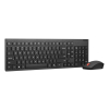 Lenovo 4X31R64457 klawiatura Dołączona myszka Biuro RF Wireless Belgijski, Angielski Czarny-23475883