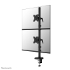Neomounts DS60-600BL2V uchwyt / stojak do monitorów 81,3 cm (32") Biurko Czarny