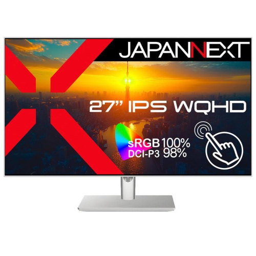 Monitor JAPANNEXT 68,6cm JN-IPS27WQHDR-C65W-FLD-T HDMI/DP Touch WQHD-23400116