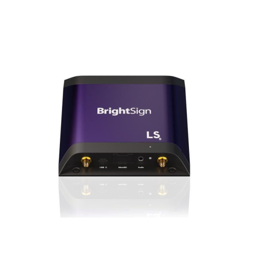 BrightSign LS425 odtwarzacz multimedalny Czarny, Fioletowy Full HD Wi-Fi
