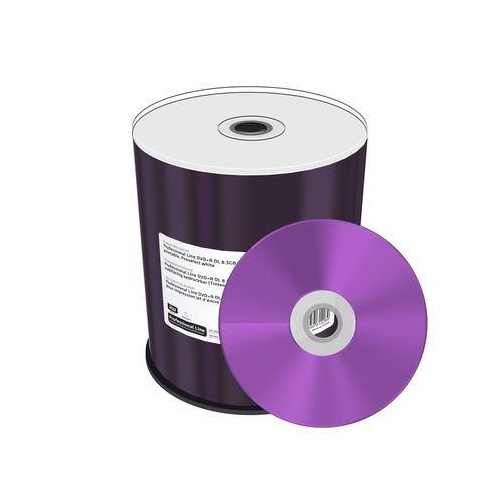 MediaRange MRPL607-C płyta DVD 8,5 GB DVD+R DL 100 szt.