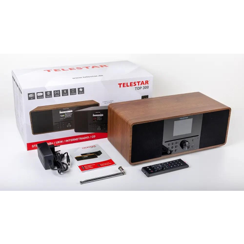 Telestar 5701300 radio Internet Cyfrowy Drewno-23404198