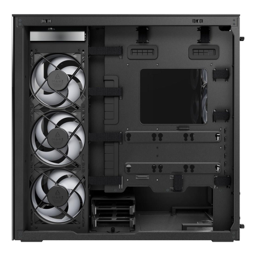 Obudowa Arctic Xtender Schwarz z oknem z GPU mountem-23404590
