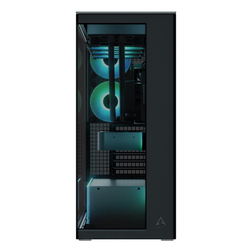 Obudowa Arctic Xtender Schwarz Glasfenster ohne GPU mount-23404738