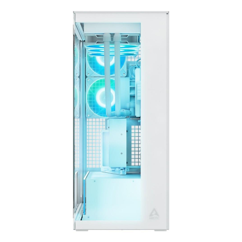 Okno Arctic Xtender Weiß Transparentes Glasfenster mit GPU mount-23404836
