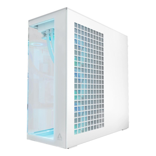 Okno Arctic Xtender Weiß Transparentes Glasfenster mit GPU mount-23404837