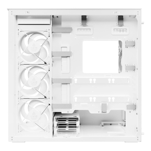 Okno Arctic Xtender Weiß Transparentes Glasfenster mit GPU mount-23404840