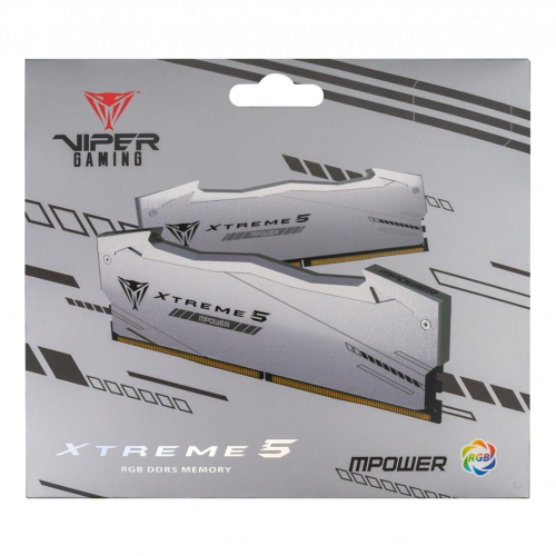 Patriot Memory Viper Xtreme 5 RGB moduł pamięci 48 GB 2 x 24 GB DDR5 6400 MT/s 288-pin DIMM Korekcja ECC-23412735