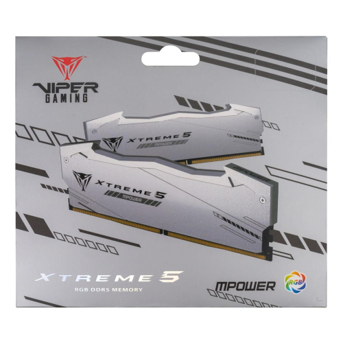 Patriot Memory Viper Xtreme 5 RGB moduł pamięci 32 GB 2 x 16 GB DDR5 8000 MT/s 288-pin DIMM Korekcja ECC-23412761