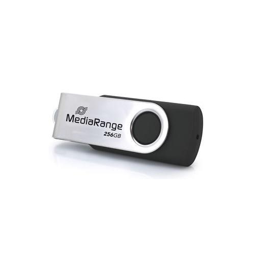 MediaRange MR1955 pamięć USB 256 GB USB Type-C 3.2 Gen 1 (3.1 Gen 1) Czarny, Srebrny-23413118