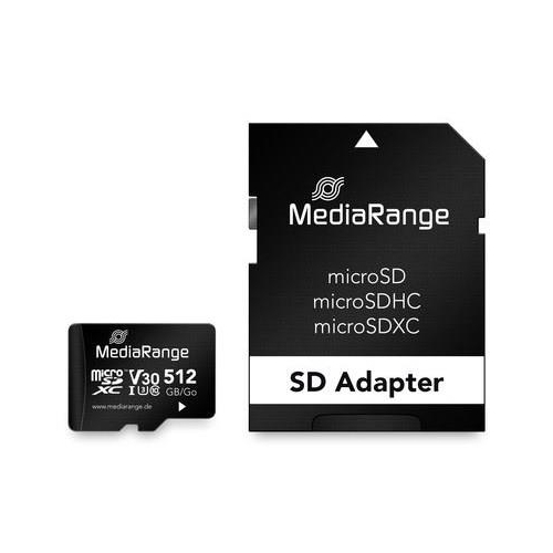 MediaRange MR947 pamięć flash 512 GB MicroSDXC UHS-I Klasa 10