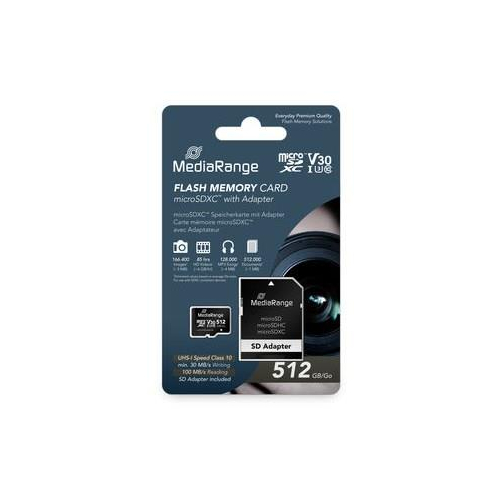 MediaRange MR947 pamięć flash 512 GB MicroSDXC UHS-I Klasa 10-23413263
