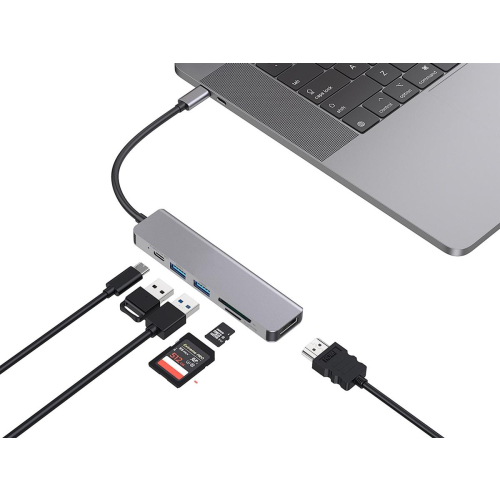 Conceptronic DONN02G stacja dokująca USB 3.2 Gen 1 (3.1 Gen 1) Type-C Aluminium-23413883