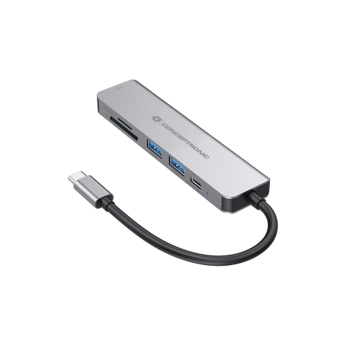Conceptronic DONN02G stacja dokująca USB 3.2 Gen 1 (3.1 Gen 1) Type-C Aluminium-23413885