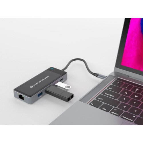Conceptronic DONN14G stacja dokująca Przewodowa USB 3.2 Gen 1 (3.1 Gen 1) Type-C Szary-23413895